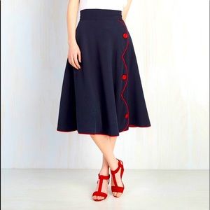 Modcloth Jitterbug Reiteration skirt